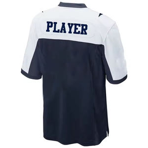 Camiseta de Fútbol Americano de Manga Corta con Cuello en V, Nombre del Equipo y Número Impresos, Fácil de Usar - Product Image 3