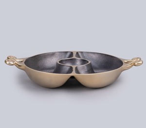 Nouveau design de bol à chips et à sauce en aluminium, bol de luxe - Product Image 4