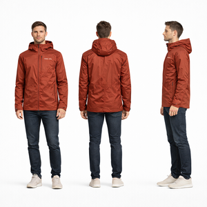 Chaqueta Cortavientos Impermeable de Primavera/Otoño para Hombre, Ligera, para Senderismo y Ciclismo, Venta al Por Mayor - Product Image 5