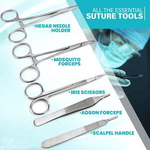 Large PVC Silicon Suture Practice <b>Kit</b> for <b>Medical</b> Students | Durable Manual Surgical Training <b>Kit</b> | <b>Medical</b> By Dentavex - Product Image 1