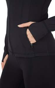 Chaqueta Deportiva Personalizada con su Propio Logotipo 2026, Chaqueta de Yoga para Actividades al Aire Libre, Chaqueta Corta de Yoga para Mujer - Product Image 3