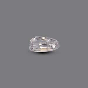 Natural White Zircon 4.85 Carat Loose Gemstone for Fine Jewelry - Product Image 3