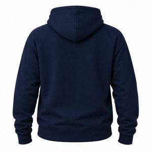 Sudadera con Capucha para Mujer Somofy Enterprises, 100% Algodón, Tejido de Felpa, Ecológica, Logotipo Bordado en la Parte Delantera, Color Sólido, Invierno - Product Image 2