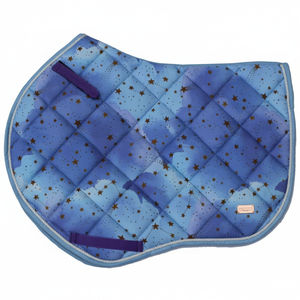 Nouvelle arrivée : tapis de selle de dressage à thème licorne sublimé, pour l'équitation, numnah, fournitures équestres personnalisées - Product Image 1