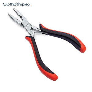 Pince à extensions capillaires compacte en acier inoxydable – Outil professionnel pour l'installation et le retrait des perles d'extensions - Product Image 1