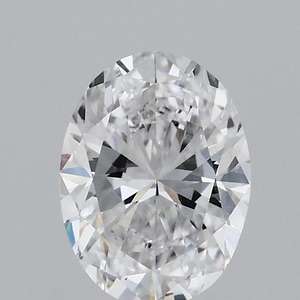 Bague en diamant ovale certifiée IGI 0.91ct VS1 VG 7.25-5.39-3.56mm 66 63 - Product Image 1