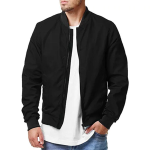 Chaqueta Bomber de Algodón Personalizada Premium para Hombre – Tejido Ultraligero y Transpirable – Chaqueta de Vuelo con Cremallera Completa Personalizada - Product Image 4