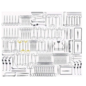 Mejor Precio, Juego de 161 Piezas de Cirugía Básica, Kit de Instrumentos Quirúrgicos de Grado Alemán, Acero Inoxidable, Manual, CE ISO, Uso Hospitalario - Product Image 5