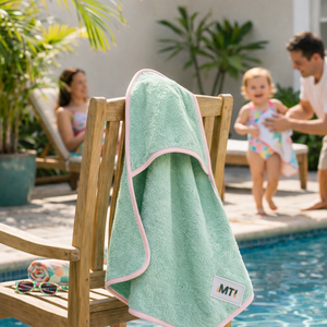 Toalla con Capucha para Bebé 75x75cm 100% Algodón, Envoltura de Baño para Bebés, Felpa Suave, Certificación OEKO-TEX, Gruesa, Logotipo Personalizado, Marca Privada, Venta al Por Mayor - Product Image 4