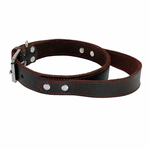 New Edition Pet Accessories 2026 Top Sale Leather Made <b>Dog</b> <b>Collars</b> Metal Buckle PU Leather <b>Dog</b> <b>Collars</b> At Wholesale Price - Product Image 1