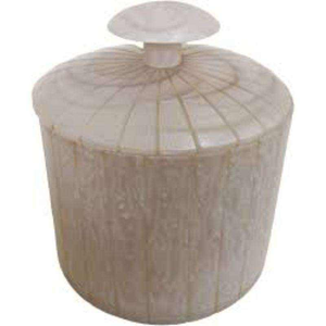 Juego de 2 Frascos de Resina Pintados a Mano Ecológicos para Frutos Secos, para Restaurantes y Hoteles, Decoración del Hogar y Servicios - Product Image 1