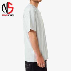 เสื้อยืดคอตตอนแท้ 100% แขนยาวทรงโอเวอร์ไซส์สำหรับผู้ชาย ระบายอากาศได้ดี แห้งเร็ว สไตล์ลำลอง คอกลม ดีไซน์ลายสก็อตคุณภาพสูง - Product Image 3