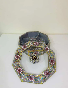 Grand bol en bois pour fruits secs et noix, fait main, en bois massif, pour servir des collations, des bonbons et des fruits, pour la maison, la cuisine, la table à manger - Product Image 6