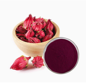 Poudre de fleur d'hibiscus 100% pure de qualité supérieure OEM ODM, séchée naturellement, qualité alimentaire, pour compléments alimentaires et thés - Product Image 1