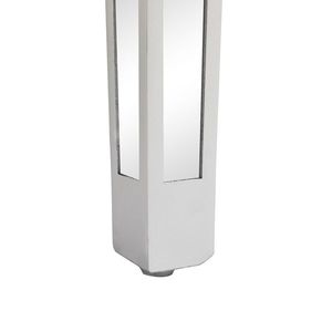 Modern 106*38*76cm Silver Console <b>Table</b> with Two Pumps Elegant <b>Mirror</b> Design for Home or Office - Product Image 5