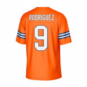 เสื้ออเมริกันฟุตบอลพิมพ์ลายโลโก้ตามสั่ง ขายส่งแบบรีดร้อน - Product Image 6