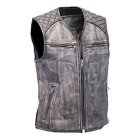 Gilet en cuir décontracté pour homme, style hiver, avec design léger, respirant et respectueux de l'environnement, personnalisable, vêtement d'extérieur de haute qualité