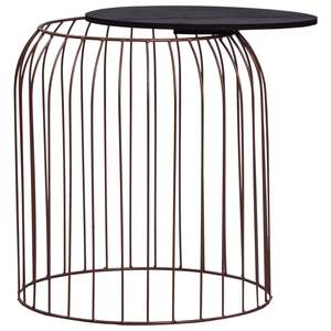 Juego de 3 Mesas de Centro Apilables de Cobre y MDF, Diseño Pequeño y Elegante - Product Image 6