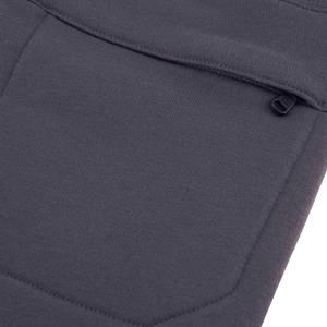 Jogging unisexe en coton de couleur unie, taille à cordon, poignets élastiques, style décontracté pour adulte, style e-sport, séchage rapide, 240g - Product Image 4