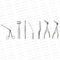 Ensemble d'instruments chirurgicaux manuels de rhinoplastie de 57 pièces en acier inoxydable allemand, comprenant des Cottle, Fomon, Joseph, Killian, des spéculums nasaux et des ostéotomes