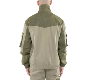 Custom Logo <b>Patchwork</b> Cargo <b>Jacket</b> & Pants Set Lightweight 100% Polyester Drop Shoulder <b>Jacket</b> Breathable Ser For Streetwear - Product Image 3