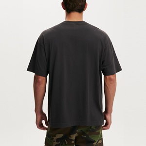 Camiseta de Hombre Casual con Cuello Redondo, Manga Corta, Tejida, 100% Algodón, 220g, Transpirable, de Secado Rápido, Personalizable con Gráficos, Estampado Divertido en 3D - Product Image 2