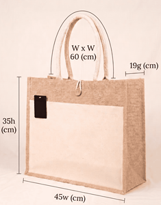 Sacs fourre-tout en toile écologiques Juco avec fermeture à bouton, poignée en sangle de coton, vente en gros, logo personnalisé imprimé, sacs de courses réutilisables - Product Image 5