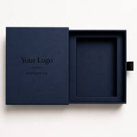 Boîte en papier personnalisée avec logo, écologique, à fermeture magnétique, réutilisable, pour échantillons de parfum roll-on de 10 ml, style tiroir