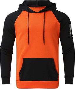 Sudadera con Capucha Deportiva Profesional para Hombre, Sudadera Cálida de Forro Polar para Entrenamiento, Running y Ejercicio - Product Image 1