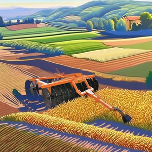 Herse à disques compacte numérique Sabin avec roulements, puissance 70+ CV, disques en acier au bore - Product Image 2