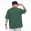 Camiseta Verde Extra Grande para Hombre DUAA con Estampado de Manos en Oración, Estilo Urbano, Manga Corta, Cuello Redondo, Algodón Jersey - Product Image 2