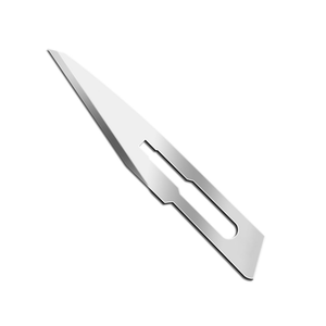 Lames de scalpel chirurgical en acier inoxydable avec manche, outil de coupe DIY, réparation, chirurgie animale, laboratoire, réutilisable - Product Image 2