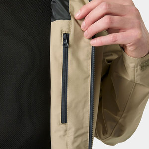 เสื้อแจ็คเก็ตกันลมแบบมีฮู้ดสำหรับเดินป่าและล่าสัตว์  ผ้า softshell กันน้ำ  พร้อมโลโก้ - Product Image 6