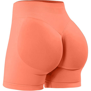Shorts Deportivos de Cintura Alta para Levantar Glúteos, Control de Abdomen, Tela Suave y Elástica, para Yoga y Gimnasio - Product Image 4