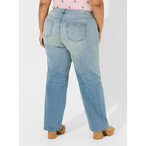 Jeans de Mujer de Cintura Alta, Holgados, de Secado Rápido, Tela Cómoda, Premium, al por Mayor, Moda 2026 Elite - Product Image 6
