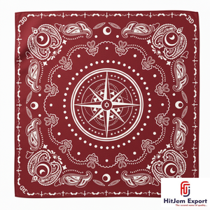 Collection en gros de foulards carrés à col carré, doux au toucher de soie, avec motifs imprimés personnalisés de pointe, utilisables comme foulards de tête, hijabs et châles de mode - Product Image 3