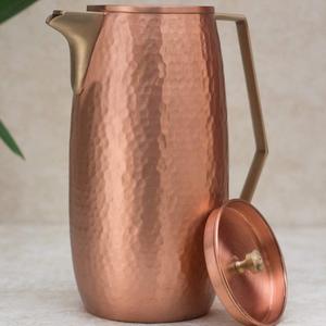 Jarra de Agua de Cobre Puro con Tapa, Beneficios Ayurvédicos para la Salud, Estilo de Vida Yoga, Ideal para Regalo para Hombres y Mujeres - Product Image 5