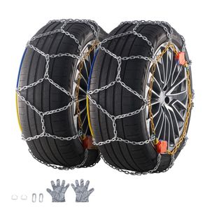 Catene da Neve in Acciaio Legato Auto-Aggancianti con Maglia a Diamante, Catene Antiscivolo per Pneumatici 265/75 15 265, Nuove - Product Image 1