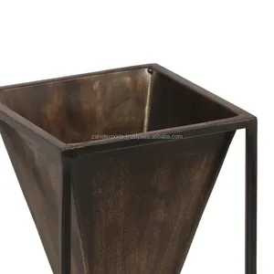 Maceta Redonda Moderna de Lujo con Acabado Digital Ecológico, Tamaño Personalizado, para Uso en Jardín y Hogar, Venta al por Mayor, Fabricada por Zahid Exports India - Product Image 4