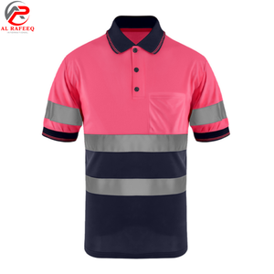 Camisetas Polo de Manga Corta de Alta Visibilidad Reflectantes para Hombre, Precio al por Mayor - Product Image 1