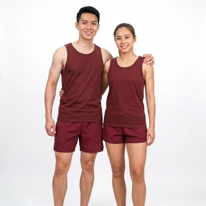 High Quality Custom Logo Gym Tank Top Sleeveless Workout Singlet Breathable Workout Sports Running Men's Tank Tops - Product Image 2