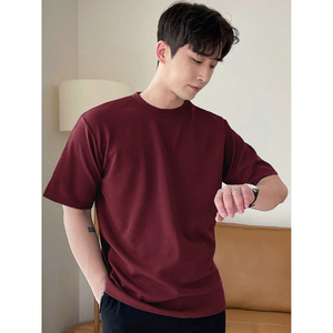 T-shirt pour homme à coupe classique, col rond, imprimé par sublimation, polyester/coton de haute qualité, respirant, anti-boulochage, séchage rapide, style hip-hop - Product Image 1