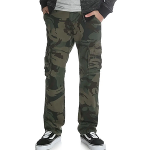 Pantalones Deportivos Cargo con Estampado de Camuflaje para Hombre, con Puños Elásticos, Estilo Urbano, Ropa Deportiva Cómoda - Product Image 1