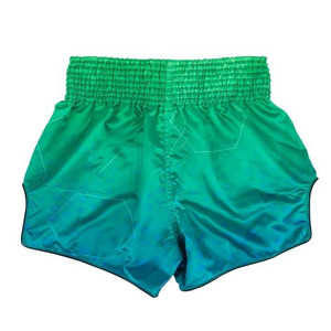 Muay Thai Shorts Slim Cut Retro Palm <b>Tree</b> Pattern Boxing Kickboxing Trunks Training Martial Arts Gear Workout Clothing Unisex - Product Image 3