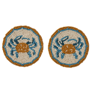 <b>Beaded</b> <b>Coaster</b> Table Accessory <b>Beaded</b> <b>Coaster</b> Classy Look <b>Beaded</b> <b>Coaster</b> Table Decoration Hand Embroidery <b>Beaded</b> <b>Coaster</b> - Product Image 1