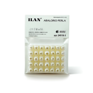 Perle di ilan da 8 mm, 20 g, per la creazione di gioielli - Product Image 2