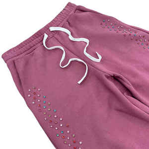 Pantalon de survêtement homme surdimensionné et ample, coupe large, personnalisé, délavé à l'acide, 380 g/m², uni - Product Image 4