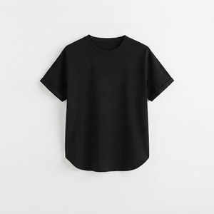 Camisetas de Cuello Redondo para Mujer al por Mayor, Cómodas, Casuales, de Manga Corta, Personalizadas, Estampadas, de Color Liso, Transpirables - Product Image 2