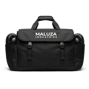 MALUZA INDUSTRIES High Density Nylon 30-40L Athletic Gear Bag Custom Logo Team Sport Tournament Equipment Duffel <b>Holdall</b> Strap - Product Image 1
