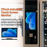 Moniteur à écran tactile industriel de 27 pouces avec haute résolution pour les environnements difficiles